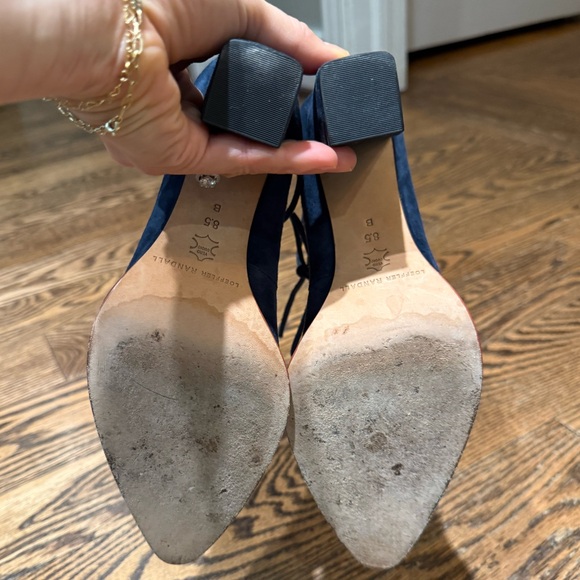 Loeffler Randall Navy Blue Heels 8.5 - Picture 4 of 4